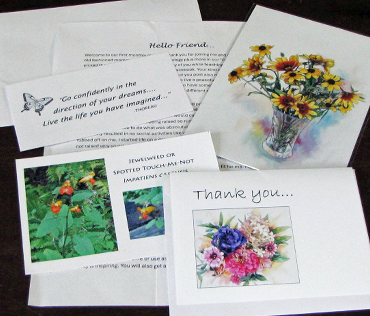 Monthly "Found Friendships" Mail Subscription