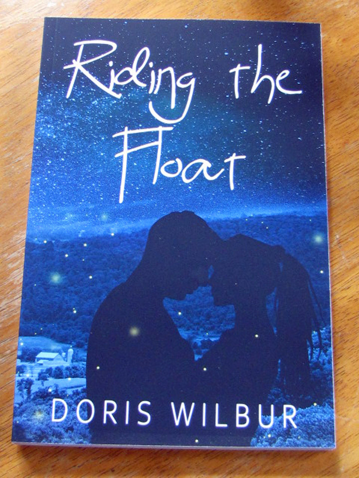 Book "Riding the Float" by Doris Wilbur author, farm life, nature, environmental, Pennsylvania, dairy, country, barns, creek, Mansfield Pa